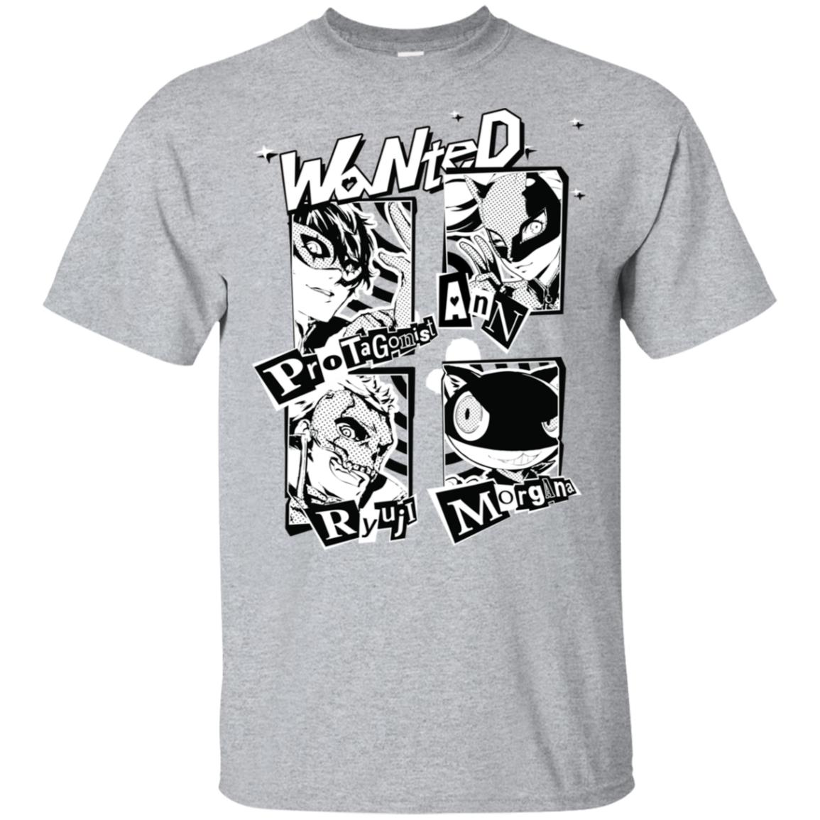 Persona 5 Wanted Posters Ultra Cotton T-Shirt – CATeen