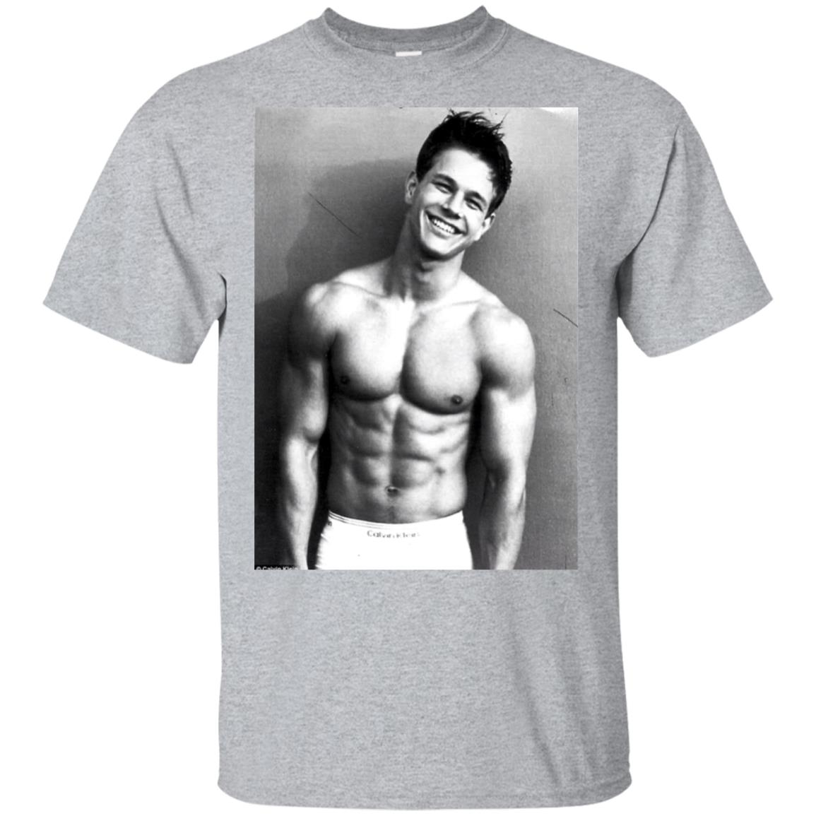 Young Marky Mark Wahlberg Calvin Klein Cotton T-Shirt CATeen